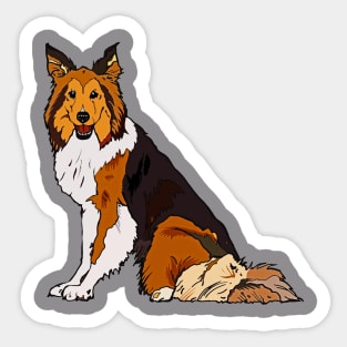 Sheltie Sticker